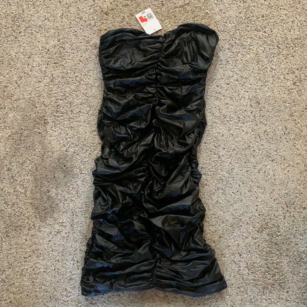 NWT F21 Faux Leather Dress